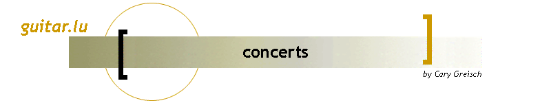 concerts