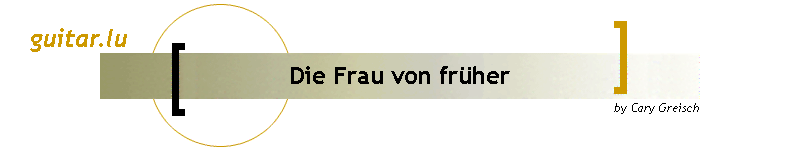 Die Frau von frher